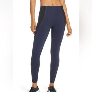 Spanx Women's Mesh Contour Leggings Lapis Night 50082R Size M